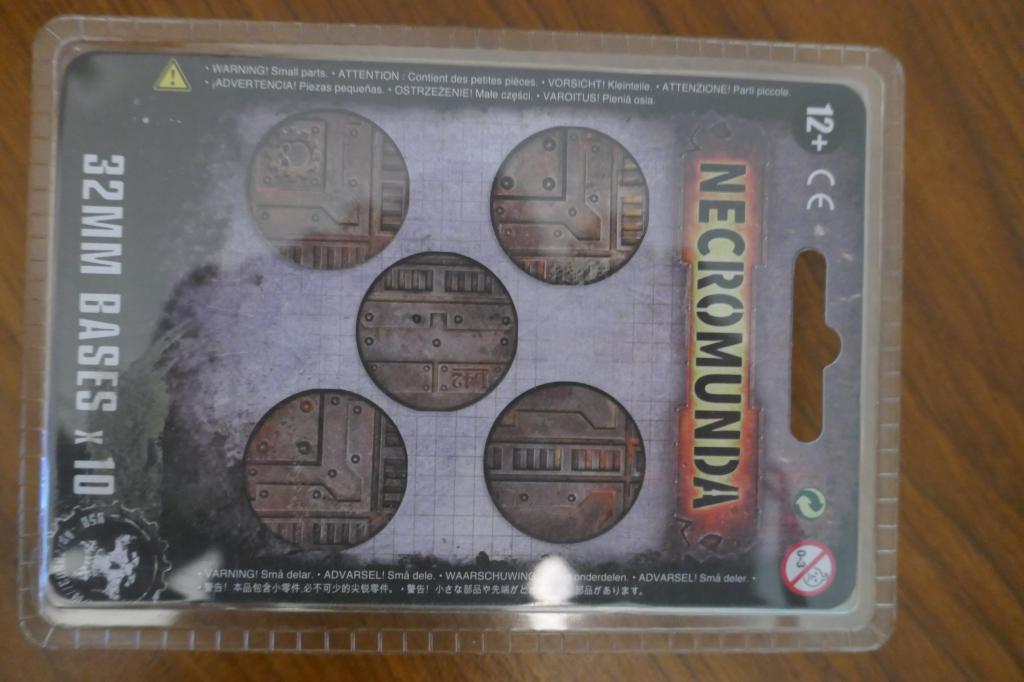 Necromunda Underhive - Socles Bases 32mm X10 Necromunda Gw Games Workshop