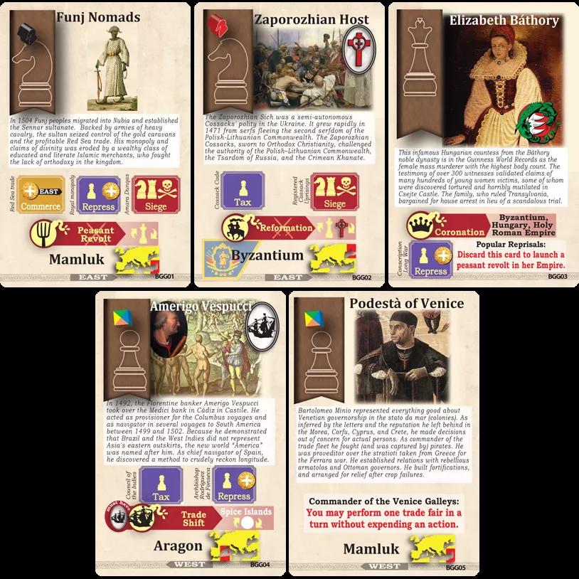 Pax Renaissance - Pack De Cartes Promo