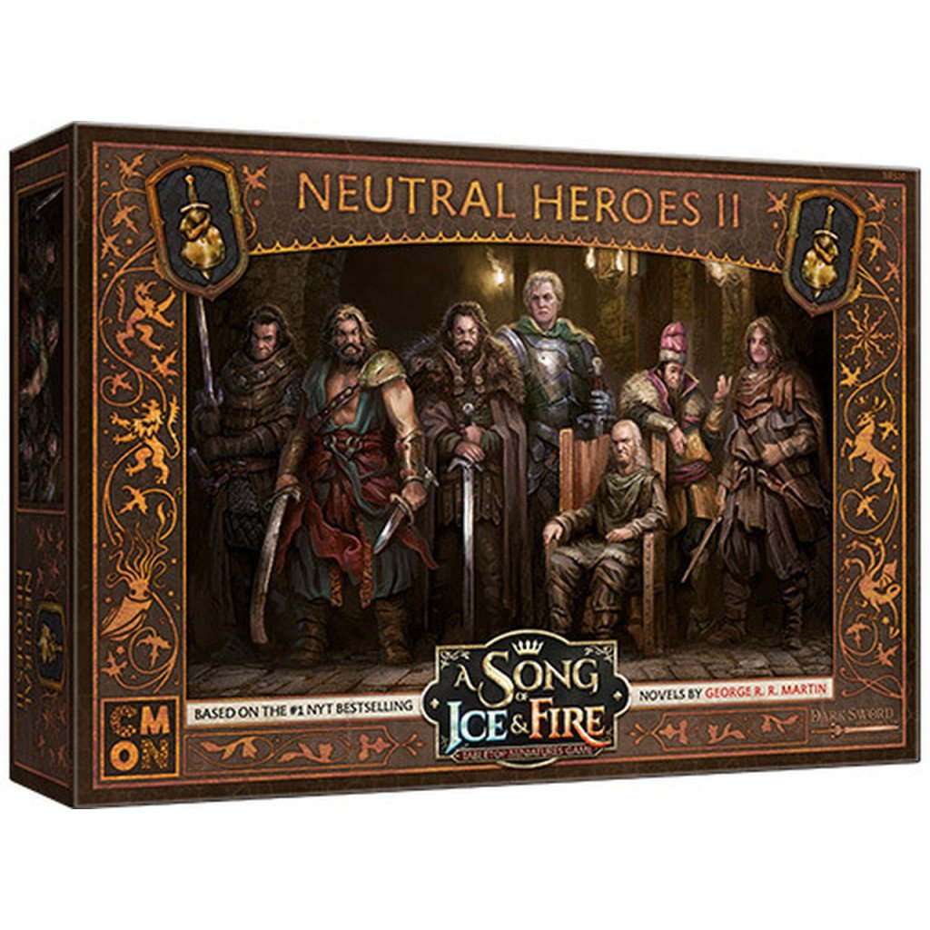 Le Trône De Fer - Le Jeu De Figurines - Trône De Fer : Héros Neutre II