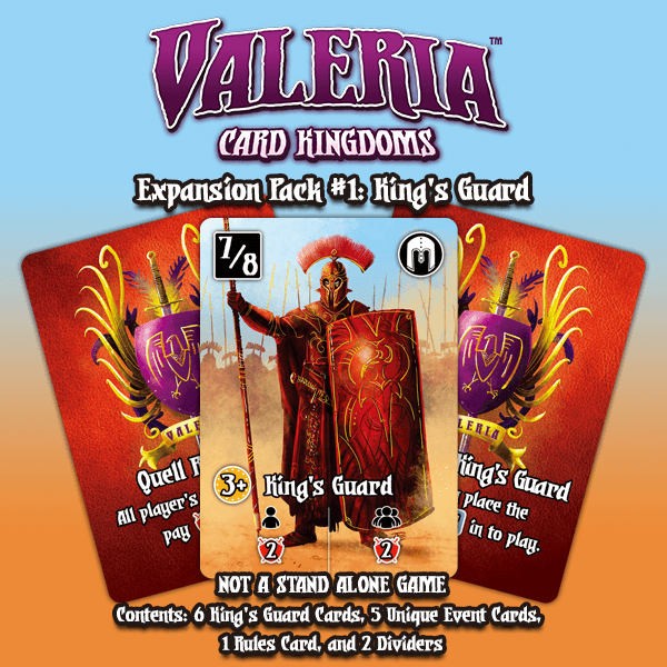 Valeria : Le Royaume - Expansion Pack #01: King's Guard