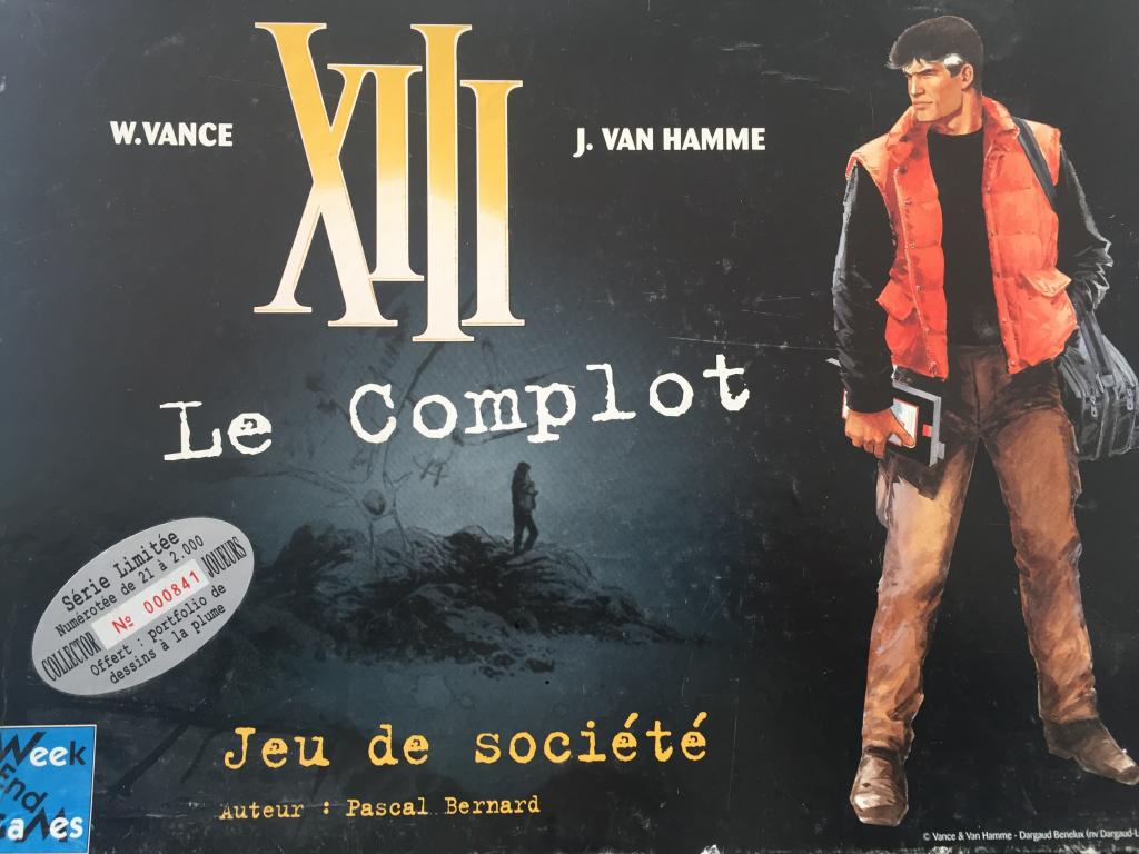 Xiii Le Complot Série Limitée