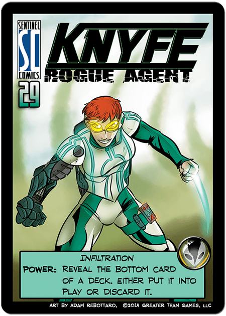 Sentinels Of The Multiverse - Knyfe Rogue Agent