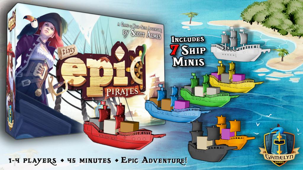 Tiny  Epic Pirates - Deluxe Edition