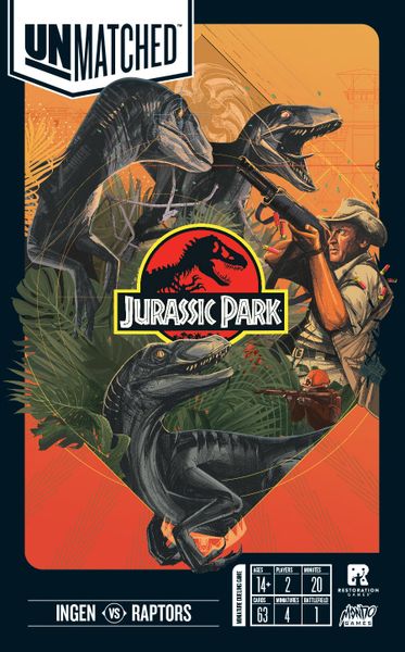 Unmatched - Jurassic Park - Ingen VS Raptors