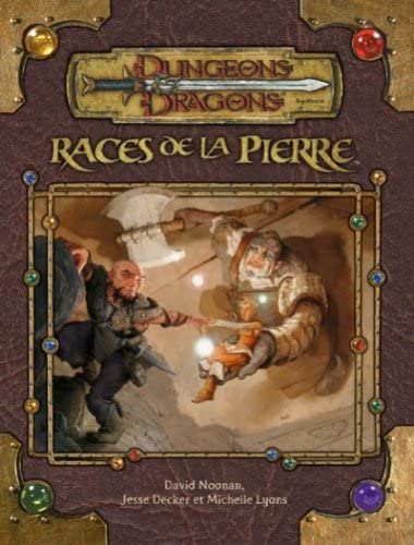 Dungeons & Dragons - 3.5 Edition Vf - Races De La Pierre