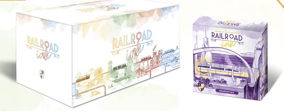 Railroad Ink Challenge - Giant Box & Storage Box