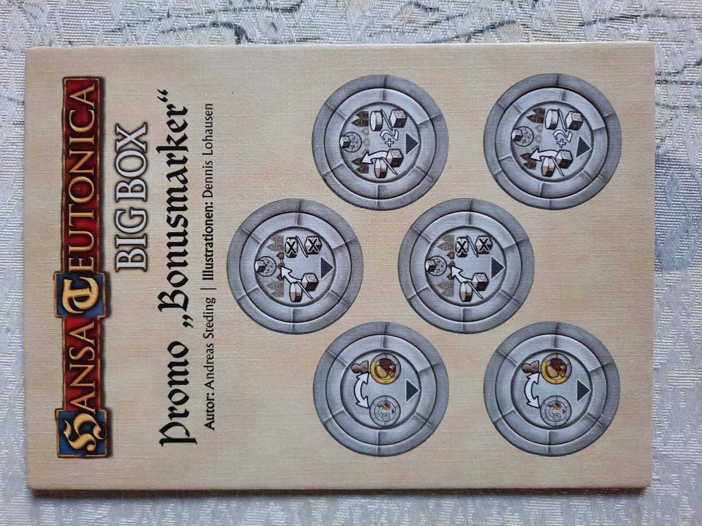 Hansa Teutonica Big Box 5 Bonusmarkers