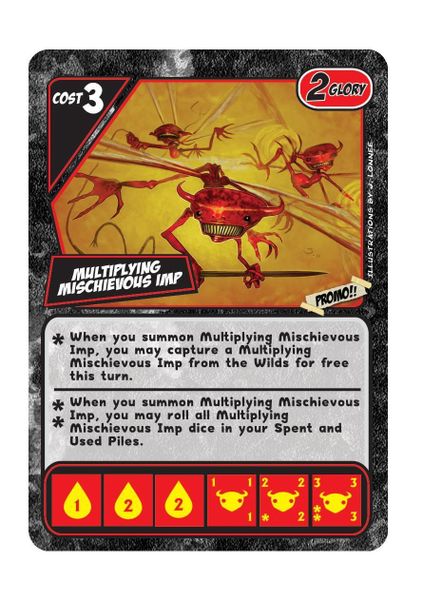 Quarriors - Multiplying Mischievous Imp Promo Card