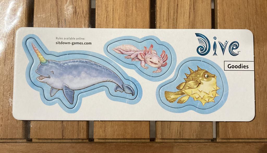 Dive - L'axolotl, Le Fugu Et Le Narval