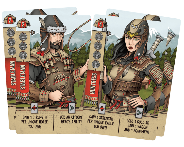 Raiders Of Scythia - Huntress & Stableman