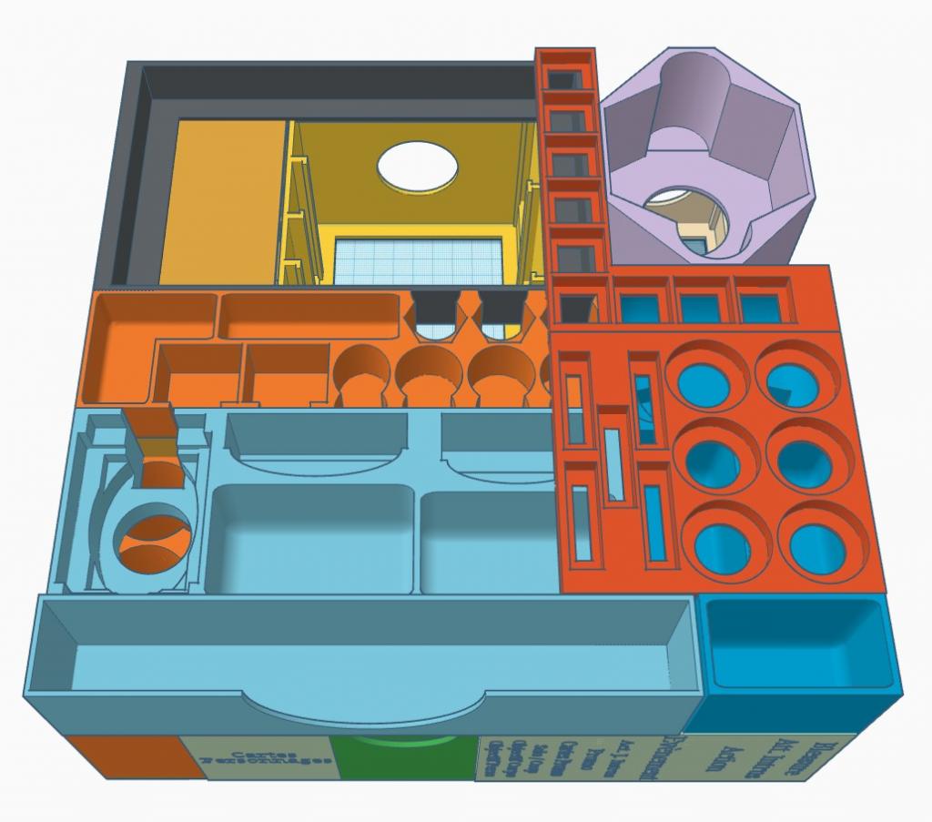 Nemesis : Rangement 3d Boite De Base Ks + Histoires Interdites 1 Ou 2