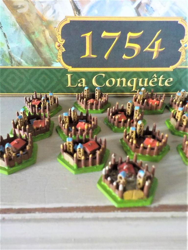 1754 : La Conquête - Pions 3d  Fort