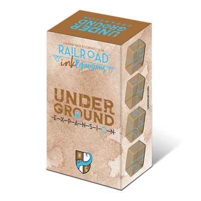 Railroad Ink Challenge - Underground Expansion Pack