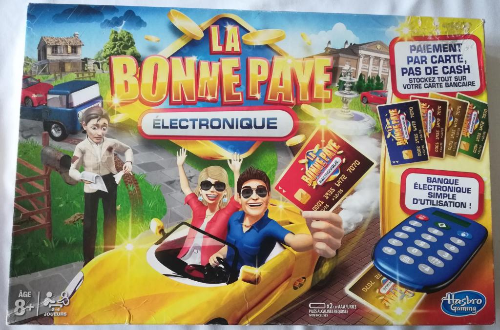 Hasbro La Bonne Paye Electronique - Jeu de Societe Familial - Jeu