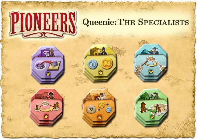 Pioneers - Queenie 2 - Les Spécialistes