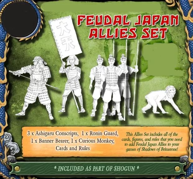 Forbidden Fortress - Feudal Japon Allies Ally Expansion Set