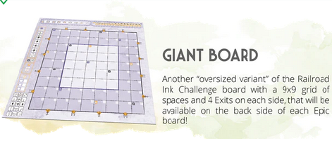 Railroad Ink - Epic Boards X4