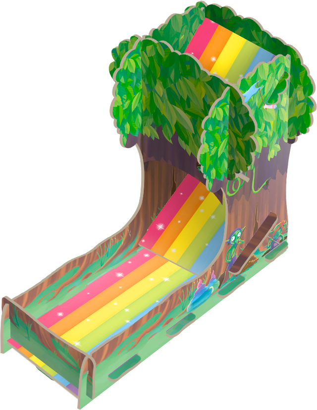 Unicorn Fever - Rainbow Tree Dice Tower