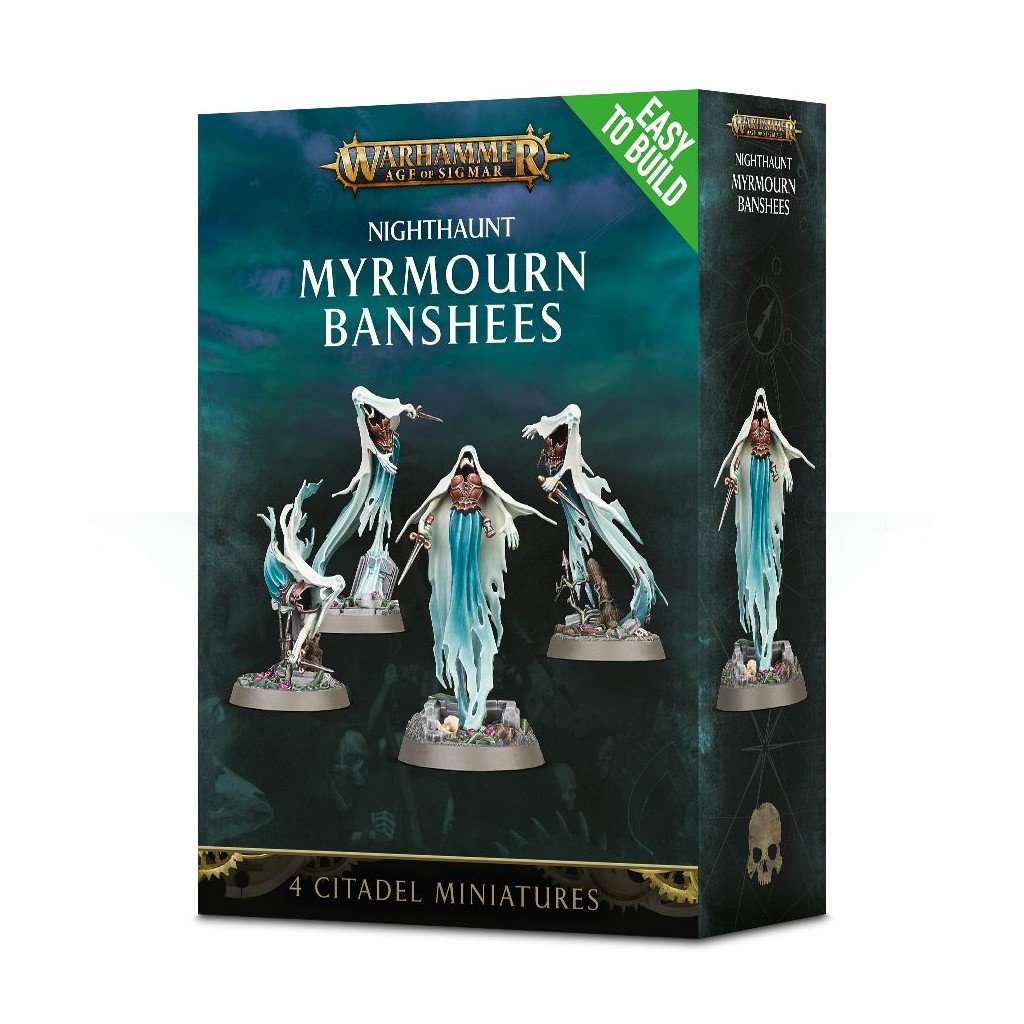 Warhammer Age of Sigmar Nighthaunt Myrmourn Banshees