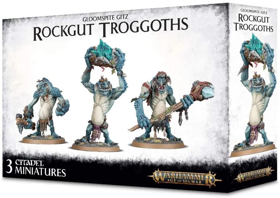 Warhammer Age Of Sigmar - Warhammer Aos Gloomspitegitz Rockgut Troggoths