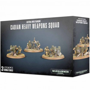 Warhammer 40k Astra Militarium Cadian Heavy Weapon Squad