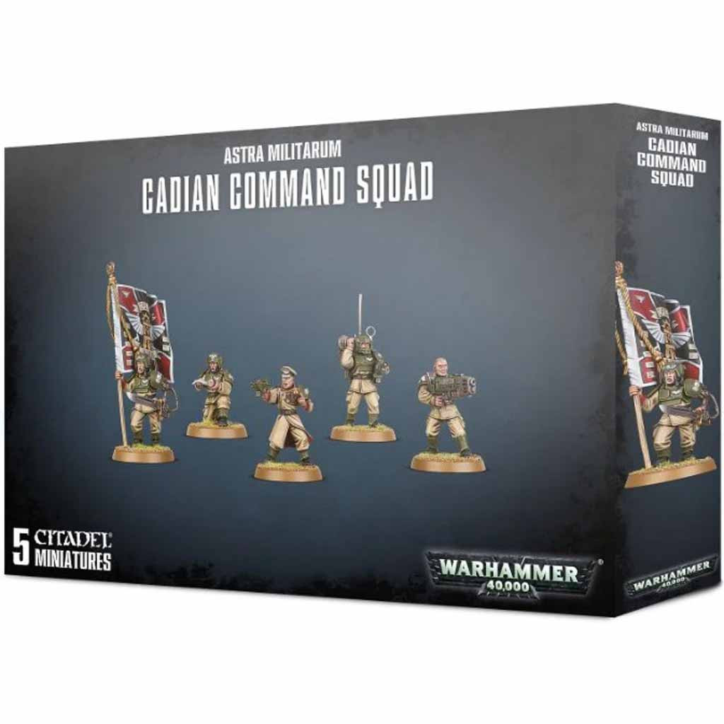 Warhammer 40000 - Warhammer 40k Astra Militarium Cadian Command Squad