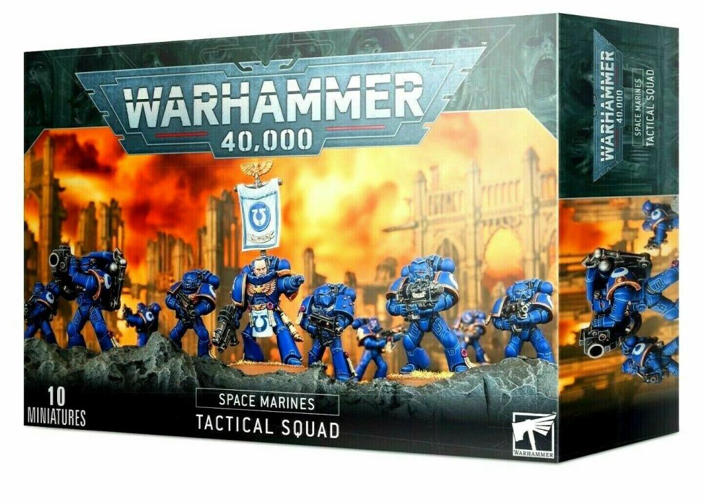 Warhammer 40000 - Warhammer 40k Space Marines Tactical Squad