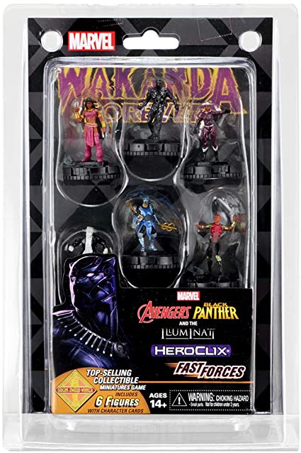 Heroclix Wakanda Fast Forces (avengers Black Panther & Illuminati)