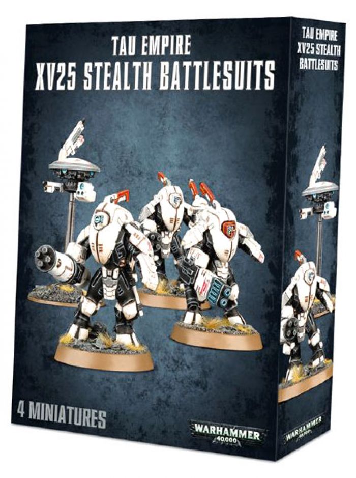 Warhammer 40000 - Tau Empire Xv25 Stealth Battlesuits