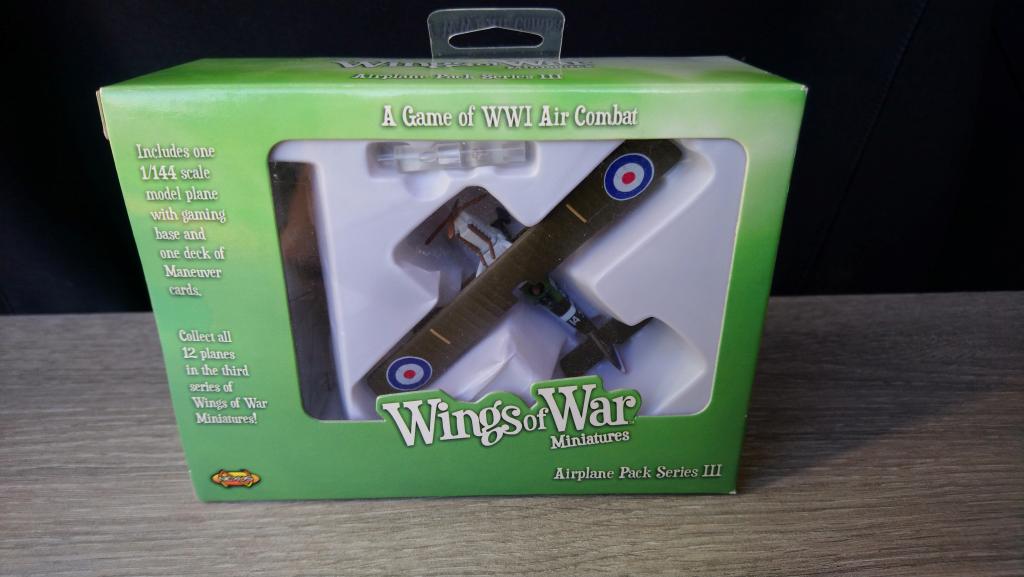 Wings Of War - Figurine Wow 125-b - Raf R.e.8 (ferguson & Fry)