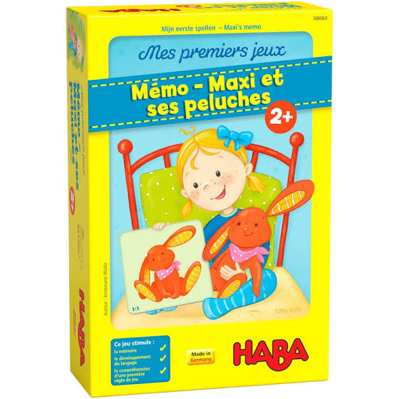 Mémo Maxi Et Ses Peluches