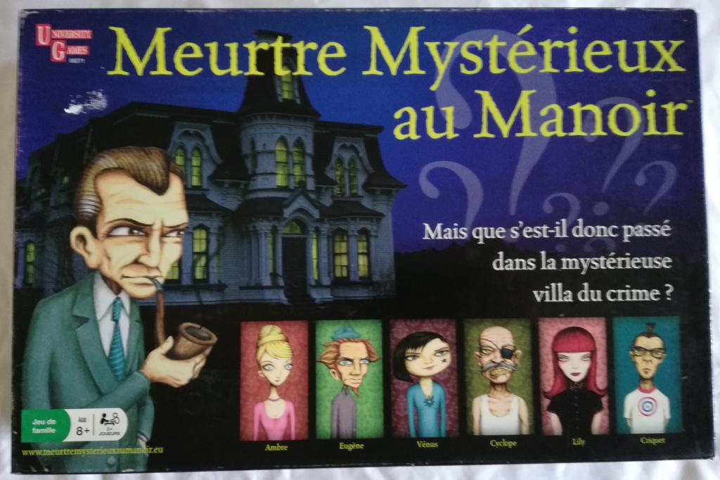 Meurtre Mystérieux Au Manoir - Pièces Détachées