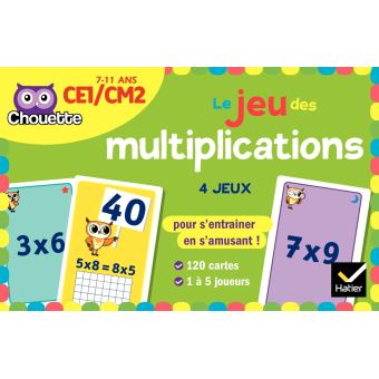 Le Jeu Des Multiplications Ce1-cm2
