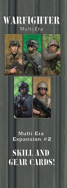 Warfighter - Multi-era Expansion #2 Skill And Gear Cards !