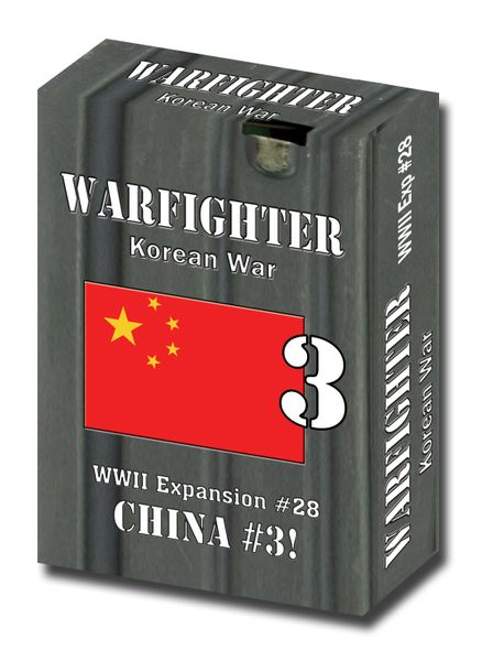 Warfighter The Wwii Pacific Combat Card Game - Warfighter - Korean War - Expansion #28 – China #3