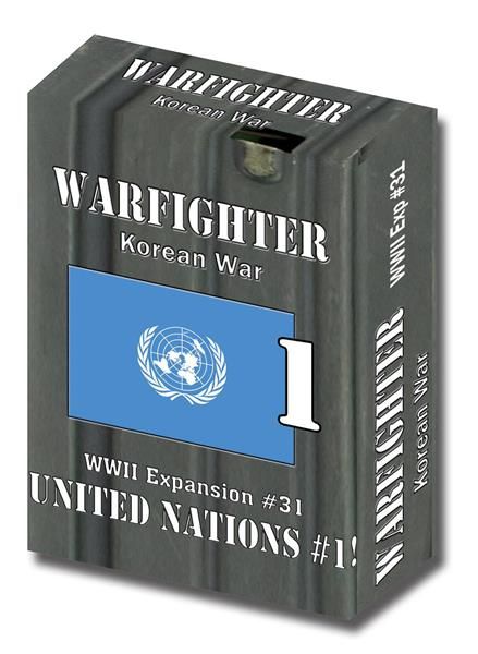Warfighter The WWII Pacific Combat Card Game - Korean War - Expansion #31 – United Nations #1