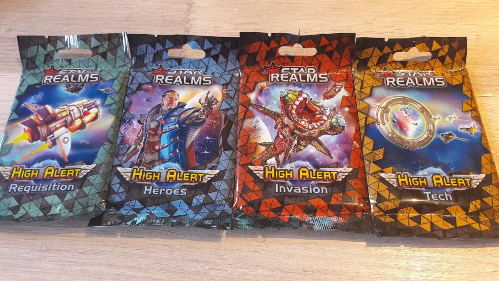 Star Realms - Bundle 4 Boosters High Alert