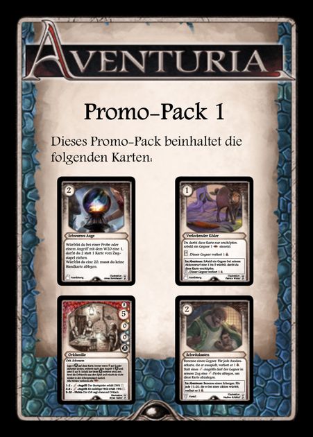 Aventuria - Adventure Card Game - Promo Pack #1