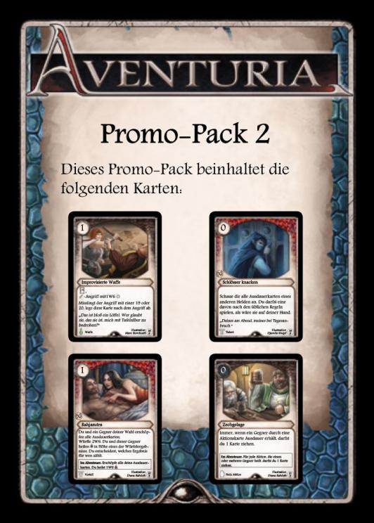 Aventuria - Adventure Card Game - Promo Pack #2