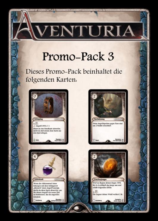 Aventuria - Adventure Card Game - Promo Pack #3