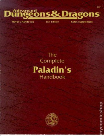 Advanced Dungeons & Dragons - 2nd Edition - The Complete Paladin's Handbook