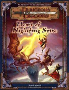 Advanced Dungeons & Dragons - 2nd Edition - Heart Of Nightfang Spire