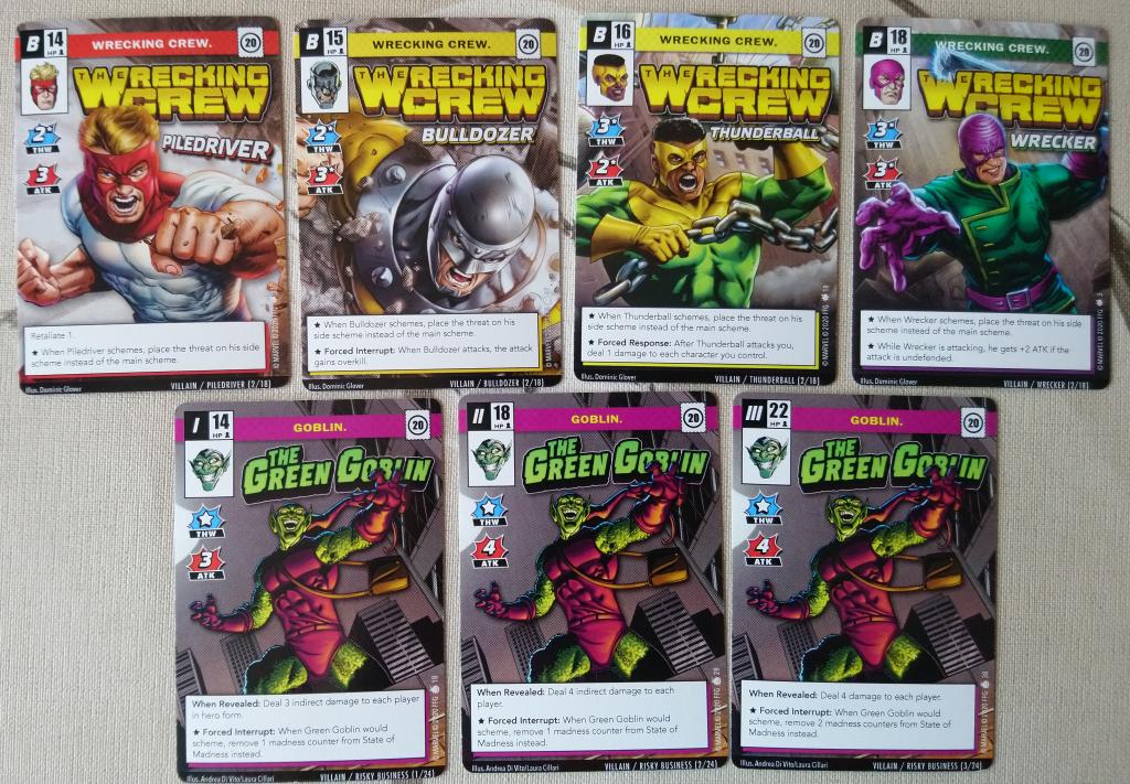 Marvel Champions Jce - Kit Promo 2020 Green Goblin