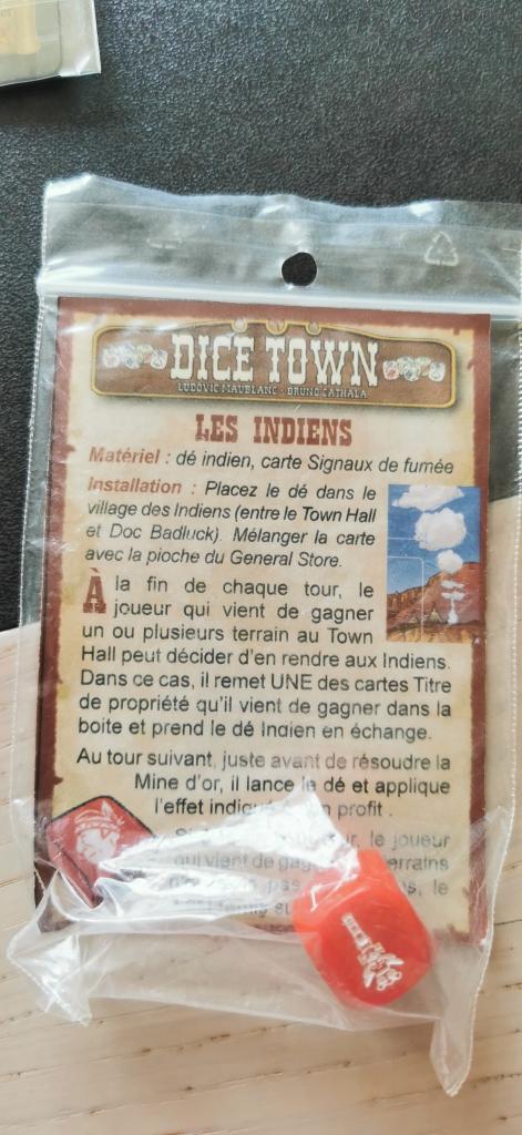 Dice Town - Les Indiens
