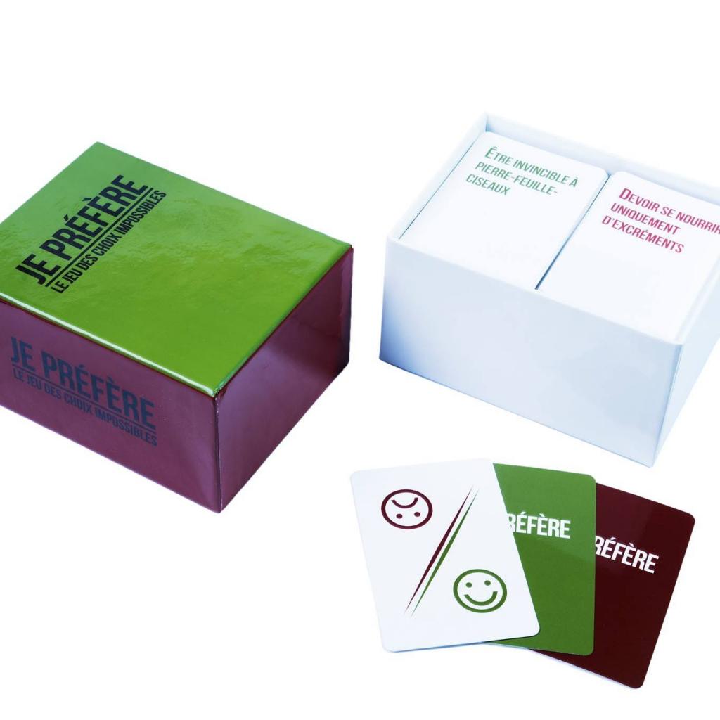 Je Préfère, Le Jeu Des Choix Impossibles