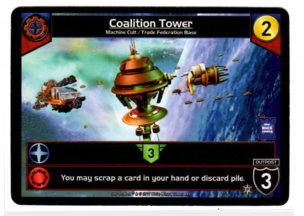 Star Realms Coalition Tower Promo Vo