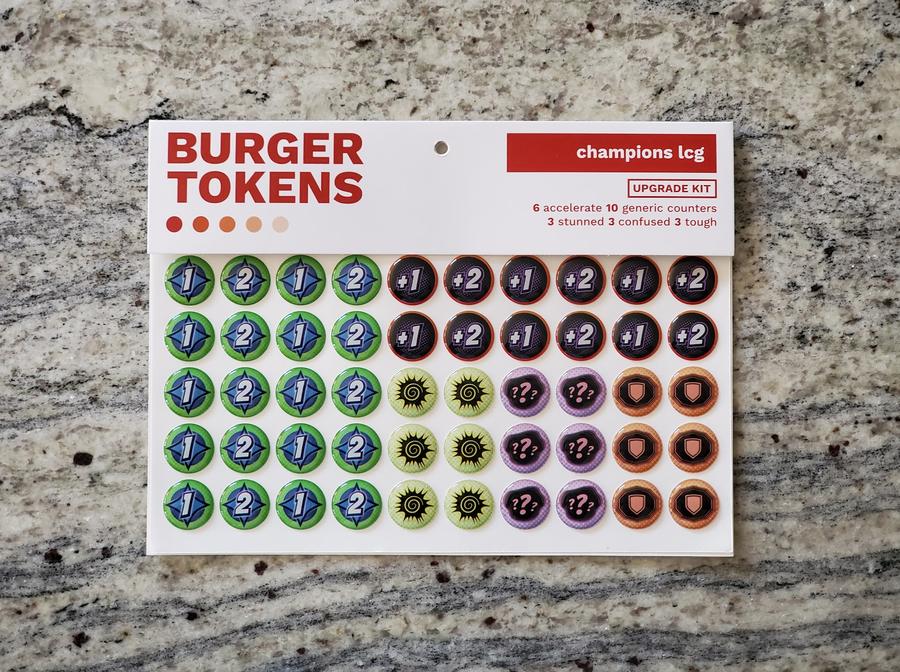 Marvel Champions JCE - Burger Tokens Upgrade Kit