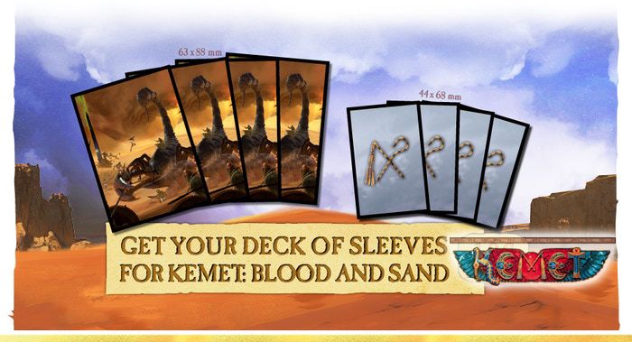 Kemet: Blood And Sand - Kemet Blood And Sand Sleeves