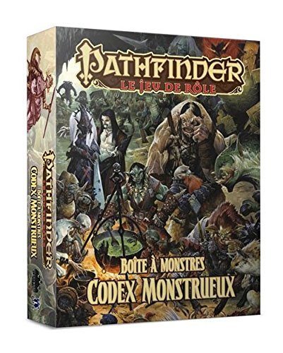 Pathfinder - Le Jeu De Rôle - Boite De Pions - Codex Monstrueux