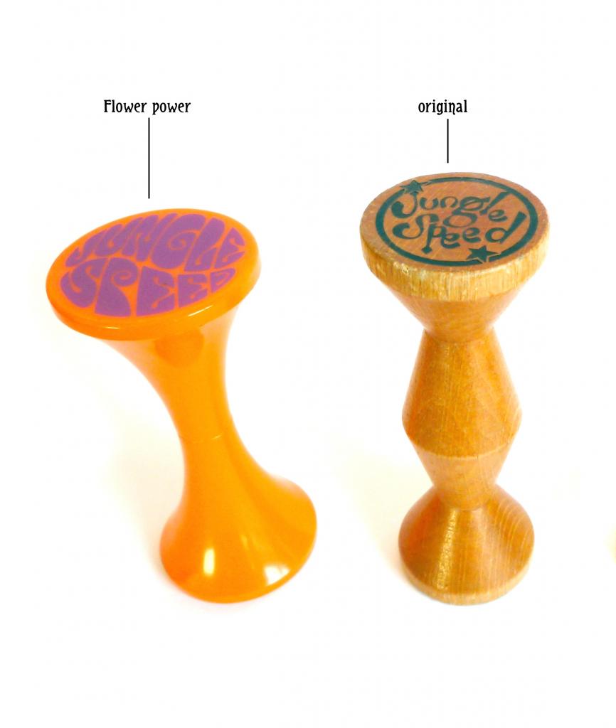 Jungle Speed - Flower Power Totem Orange Plastique